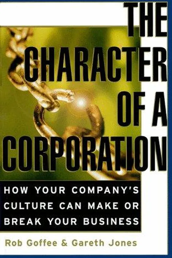 Capa de The character of a corporation