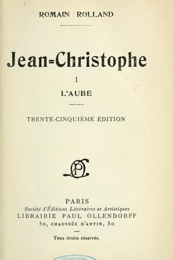 Cover of Jean-Christophe