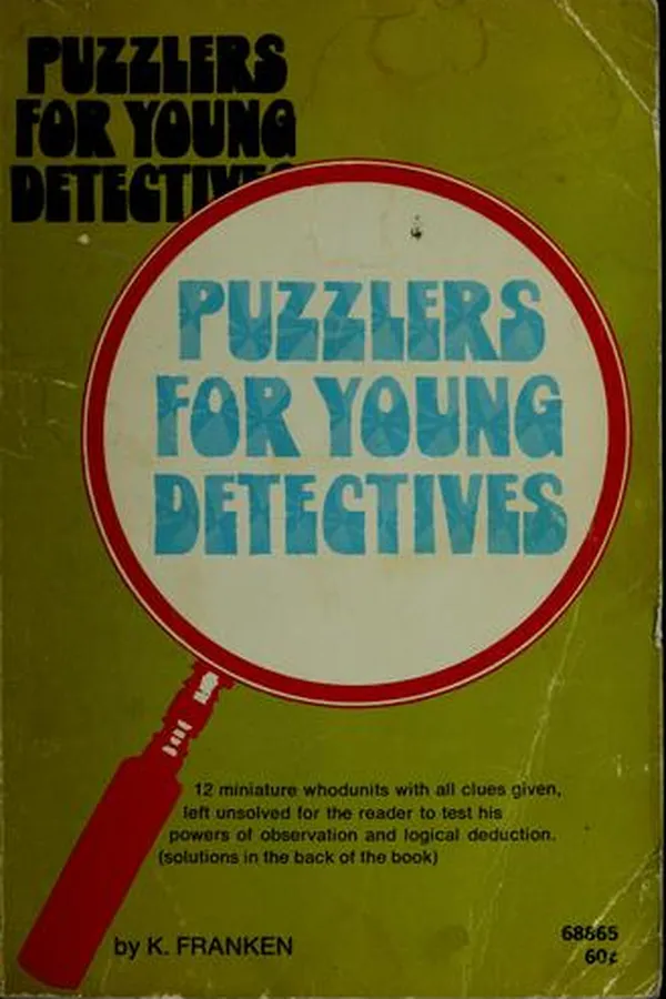 Capa de Puzzlers for young detectives