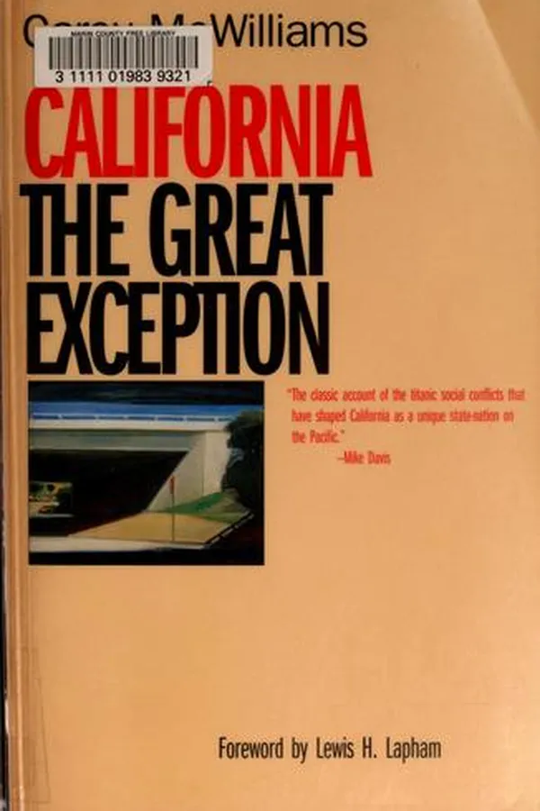 Capa de California, the great exception