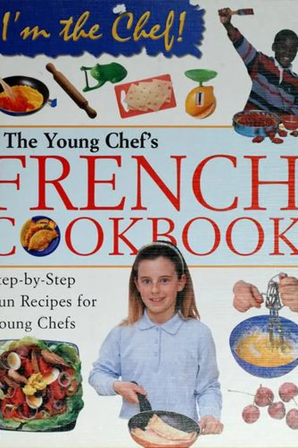 Capa de The young chef's French cookbook