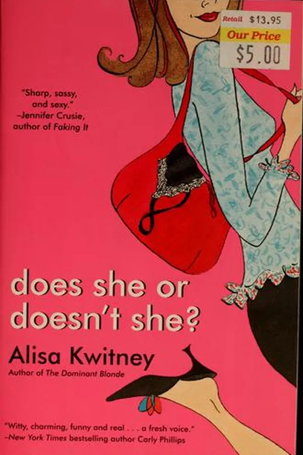 Cover of Does she or doesn't she?