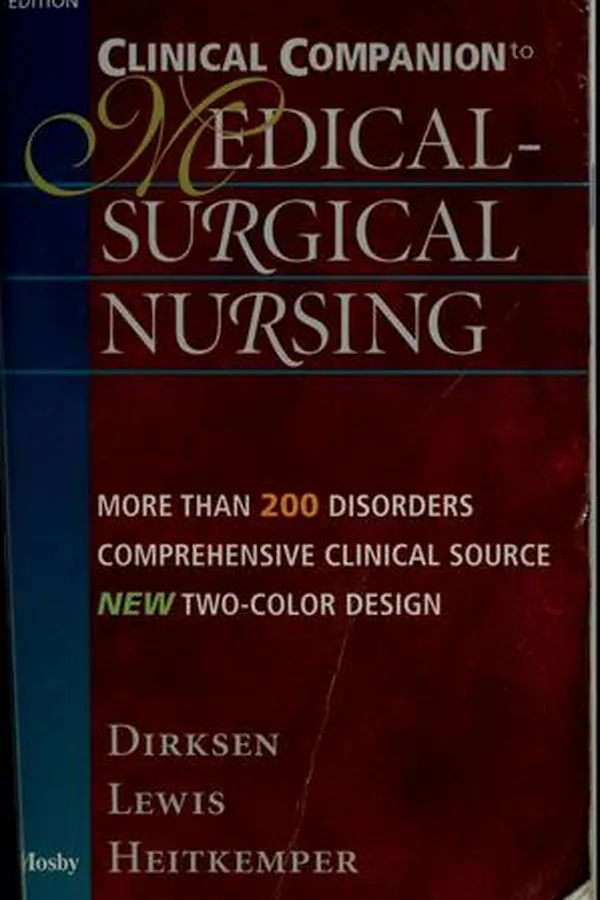 Capa de Clinical companion to medical-surgical nursing