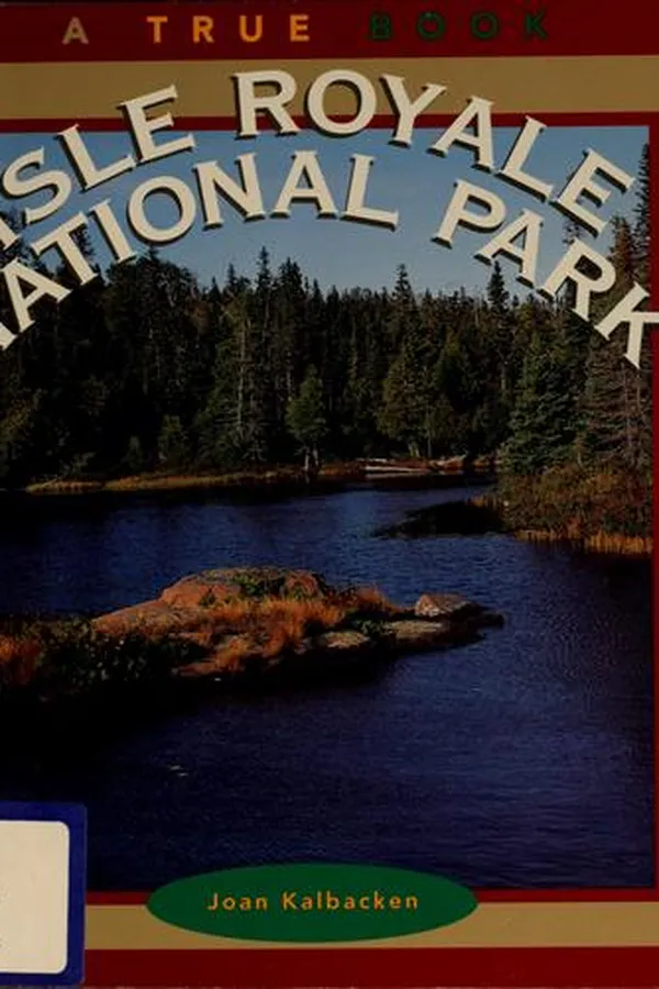 Capa de Isle Royale National Park