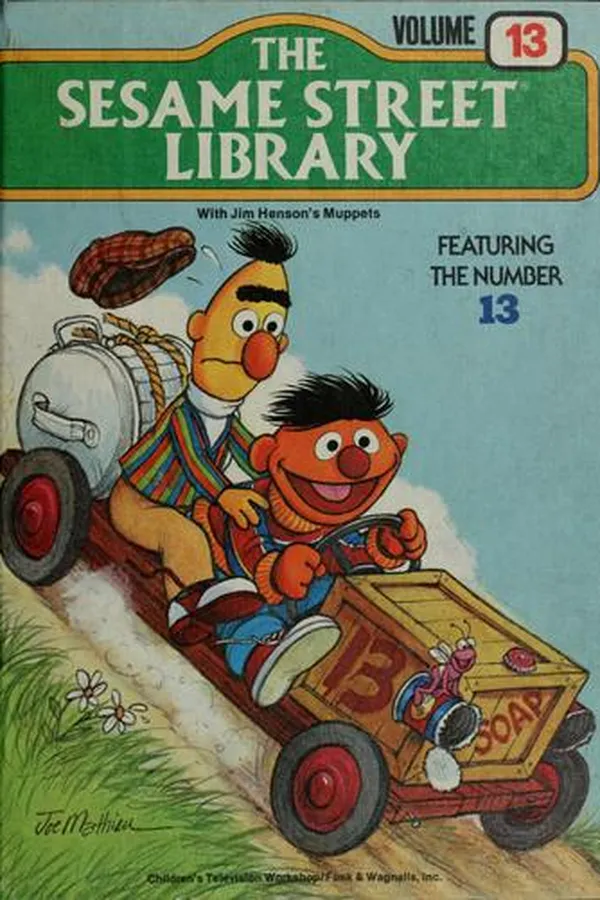 Capa de The Sesame Street Library Vol. 13 with Jim Henson's Muppets