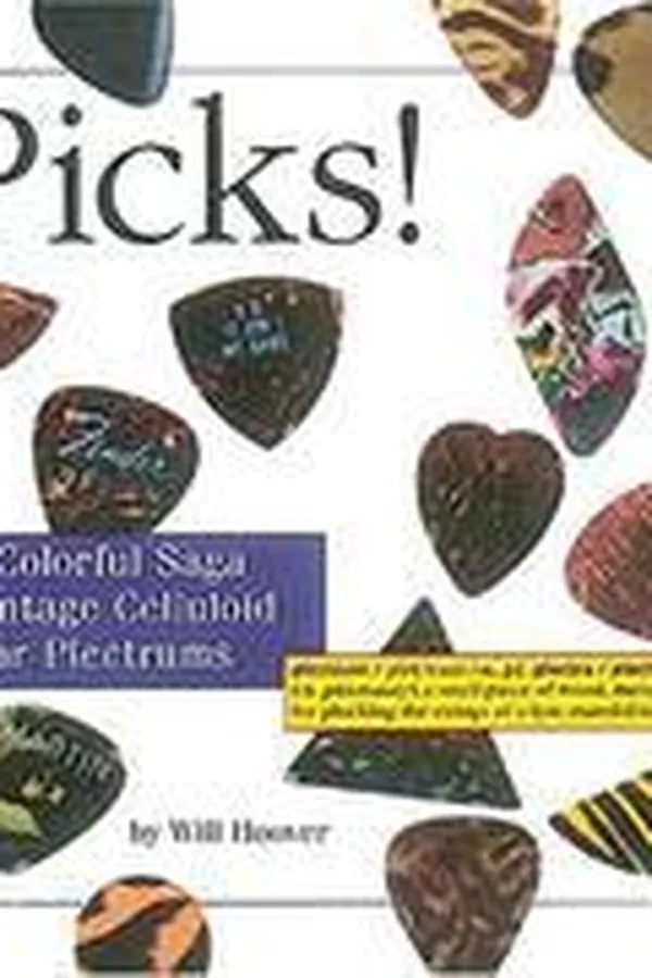 Capa de Picks! The Colorful Saga of Vintage Celluloid Guitar Plectrums