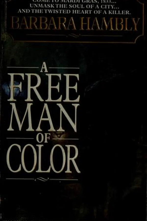 Capa de A free man of color