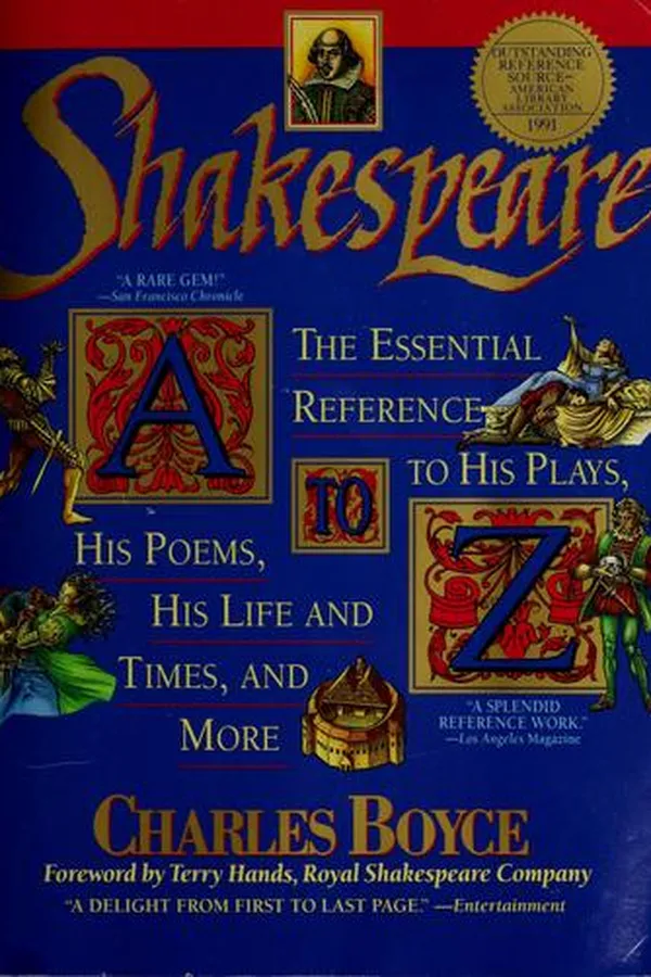 Capa de Shakespeare A to Z