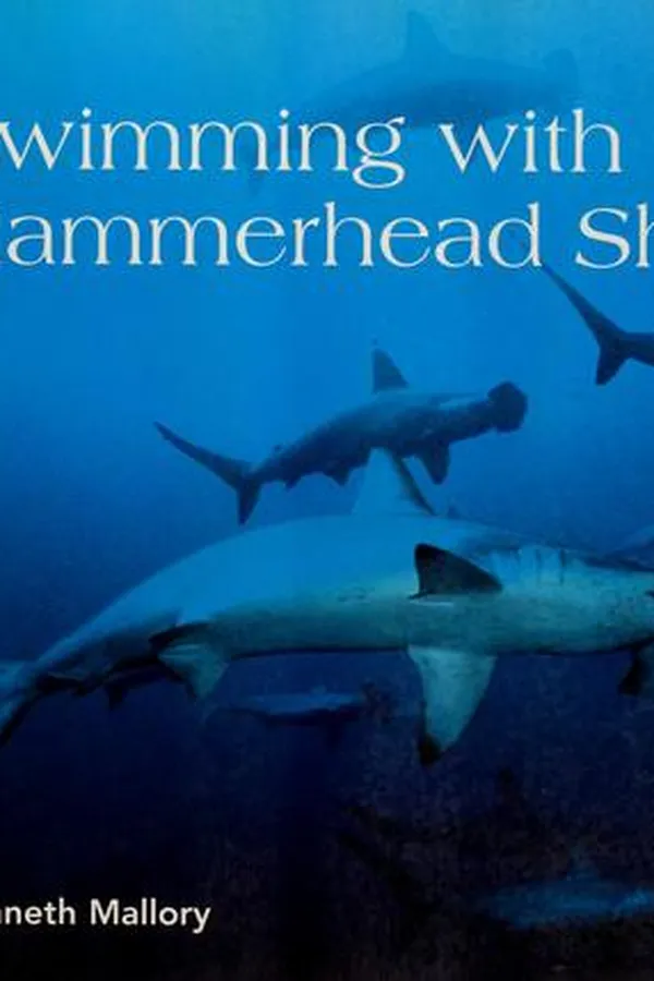 Capa de Swimming with hammerhead sharks