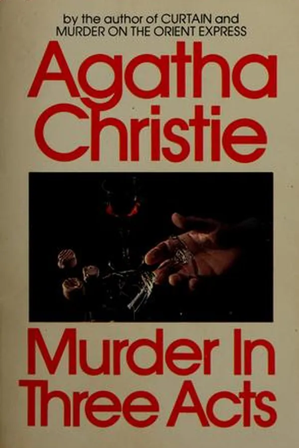 Capa de Murder in Three Acts