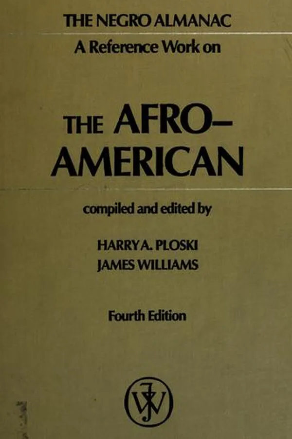 Capa de The Negro almanac