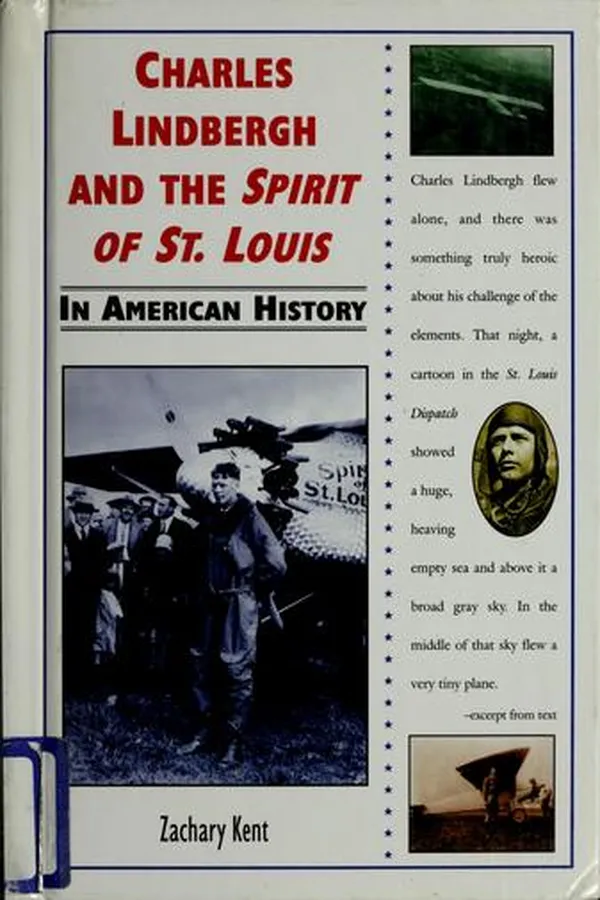 Capa de Charles Lindbergh and the Spirit of St. Louis in American history