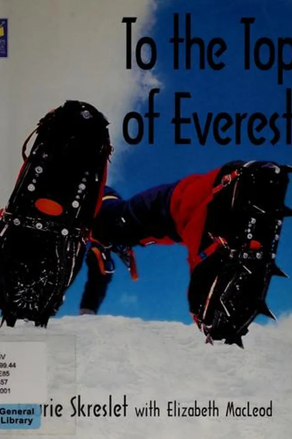 Capa de To the top of Everest