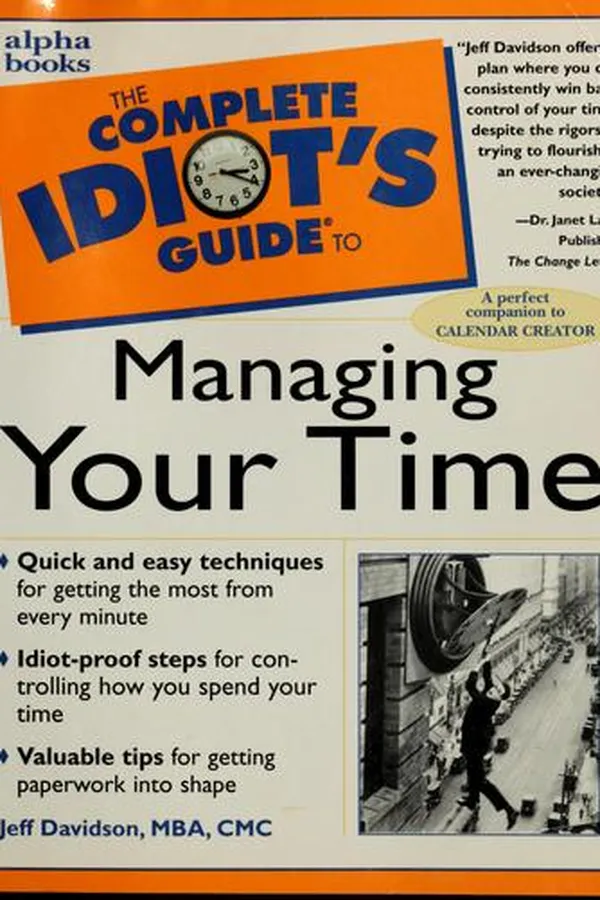 Capa de The Complete Idiot'sGuide to Managing Your Time