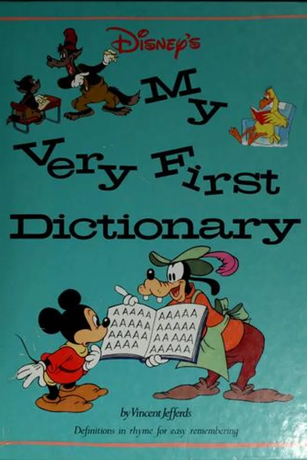 Capa de Disney's my very first dictionary