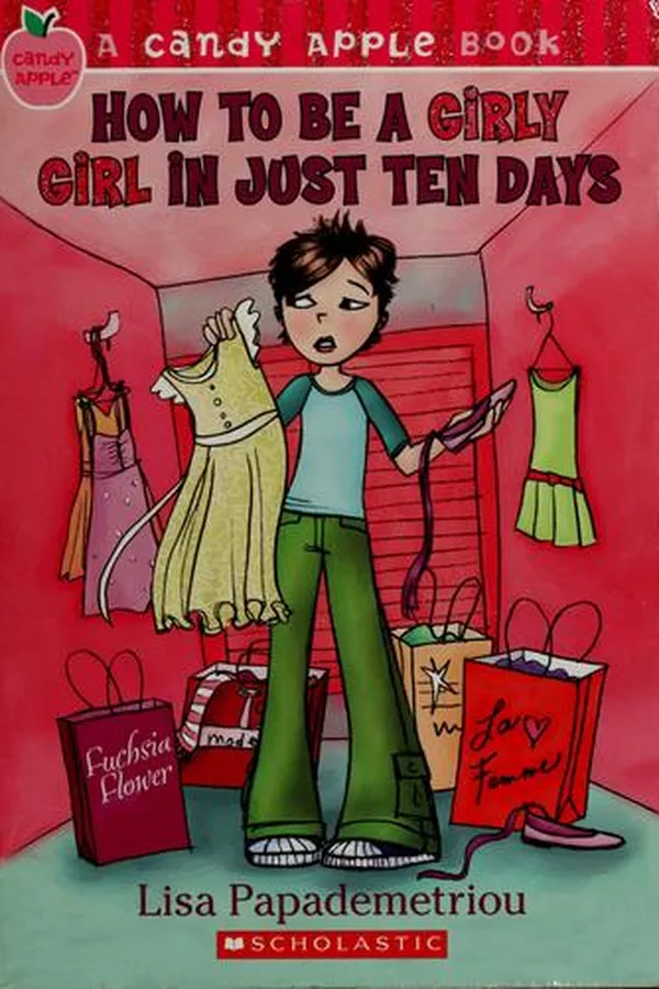 Capa de How to Be a Girly Girl in Just Ten Days (Candy Apple #4)