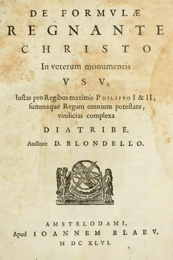 Capa de De formvl©Œ regnante Christo