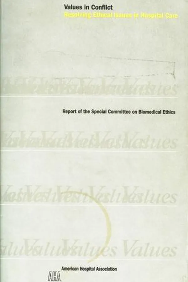 Capa de Values in conflict