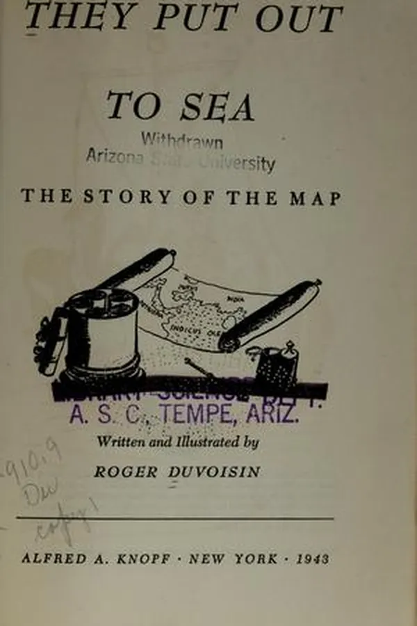 Capa de They put out to sea