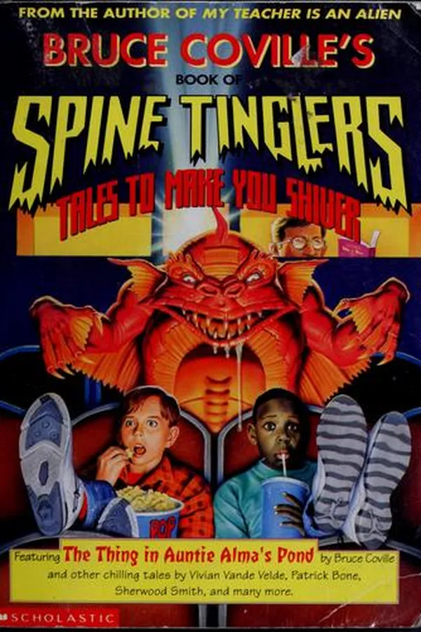 Capa de Bruce Coville's book of spine tinglers