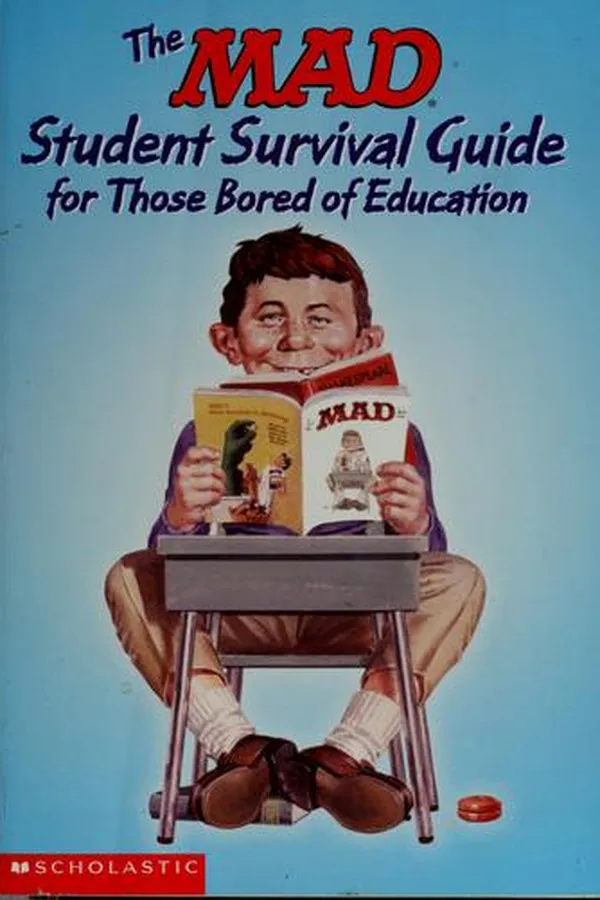 Capa de The Mad, student survival guide for those bored of education