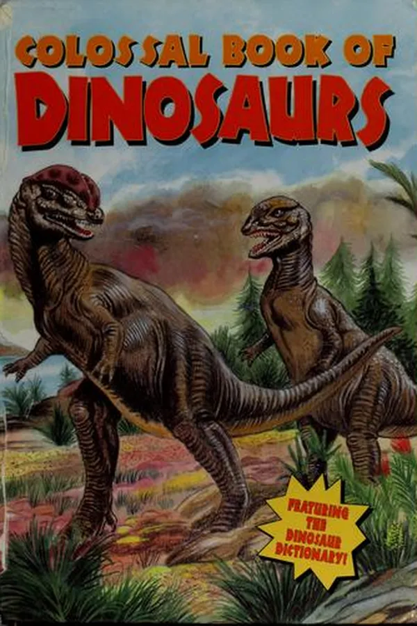 Capa de Colossal book of dinosaurs