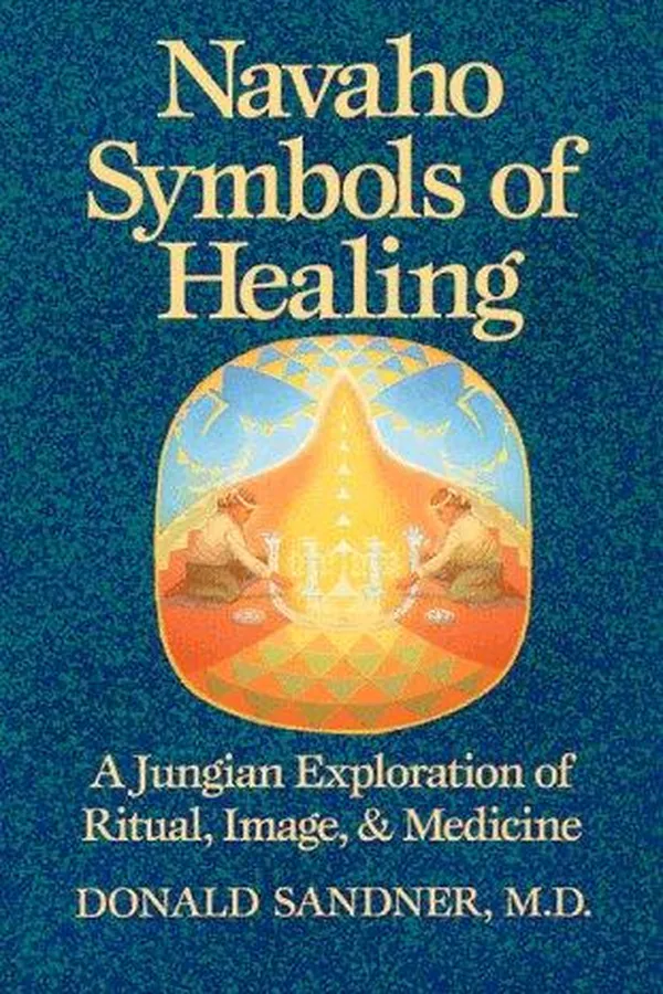 Capa de Navaho symbols of healing