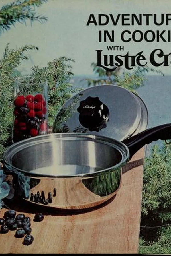 Capa de Adventures in cooking with lustre craft