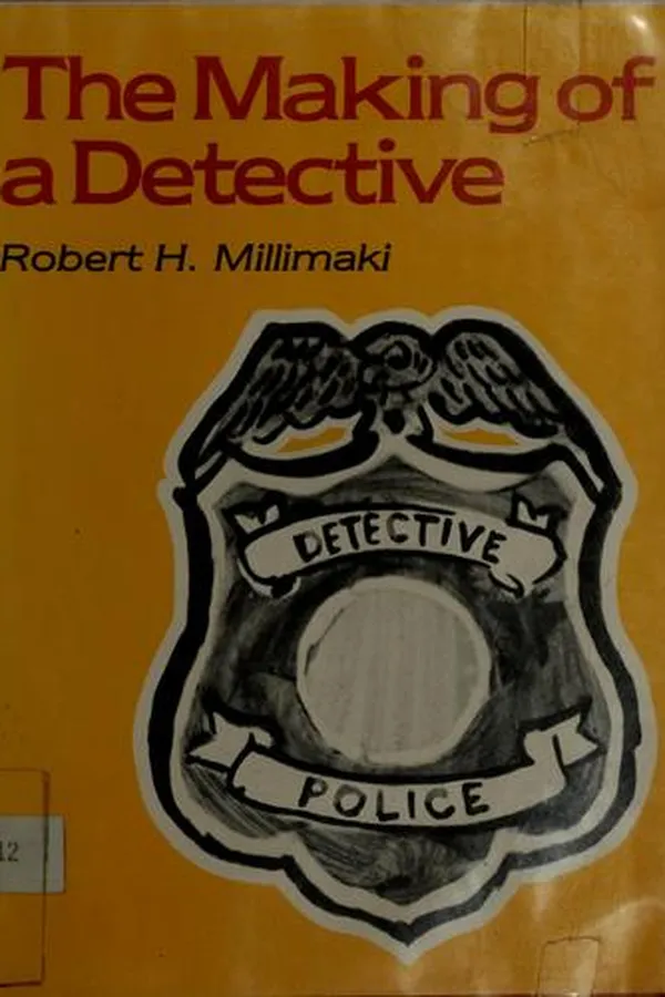 Capa de The making of a detective