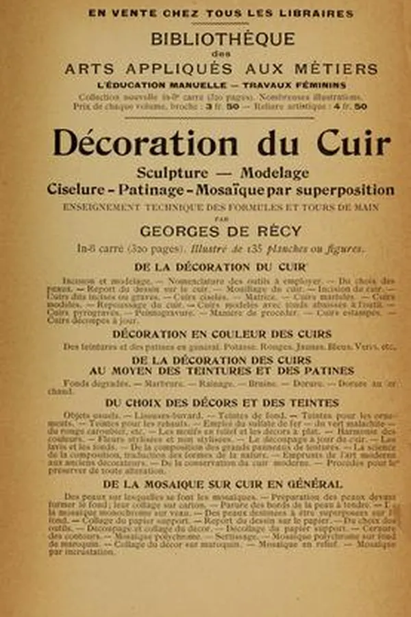 Capa de Dentelles et guipures
