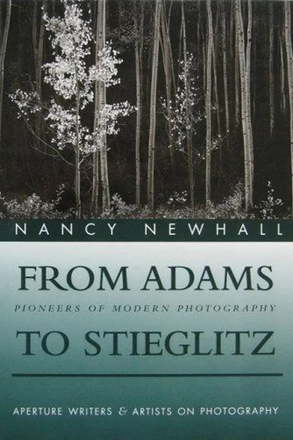 Capa de From Adams to Stieglitz