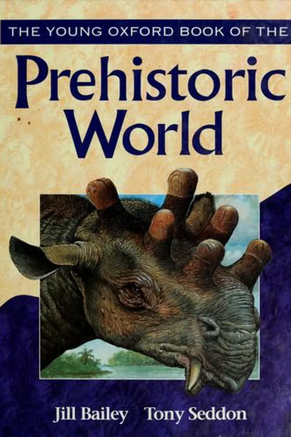Capa de The Young Oxford book of the prehistoric world