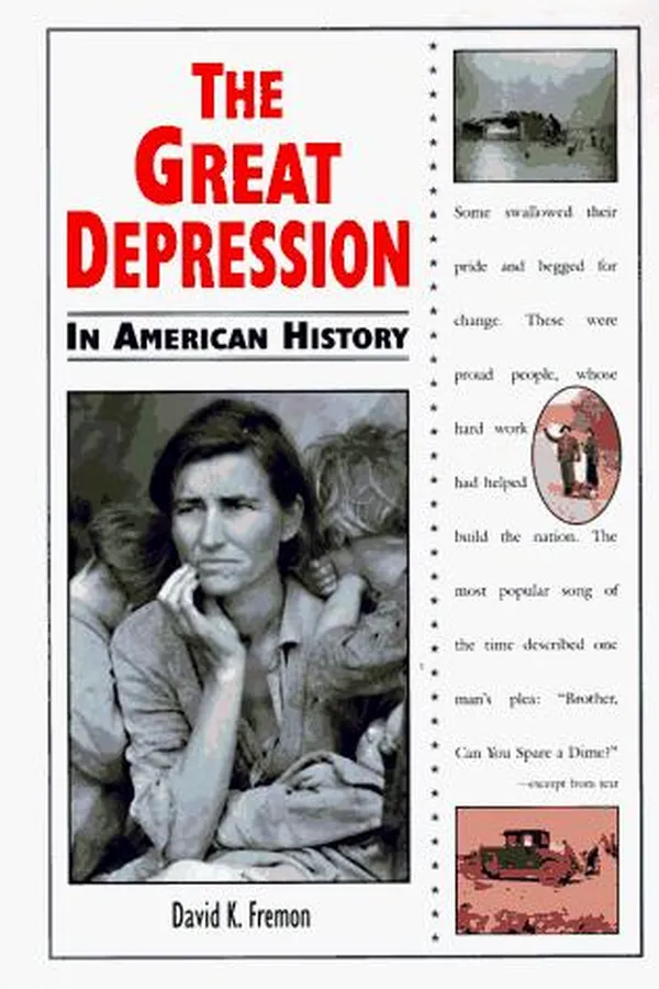 Capa de The Great Depression in American history