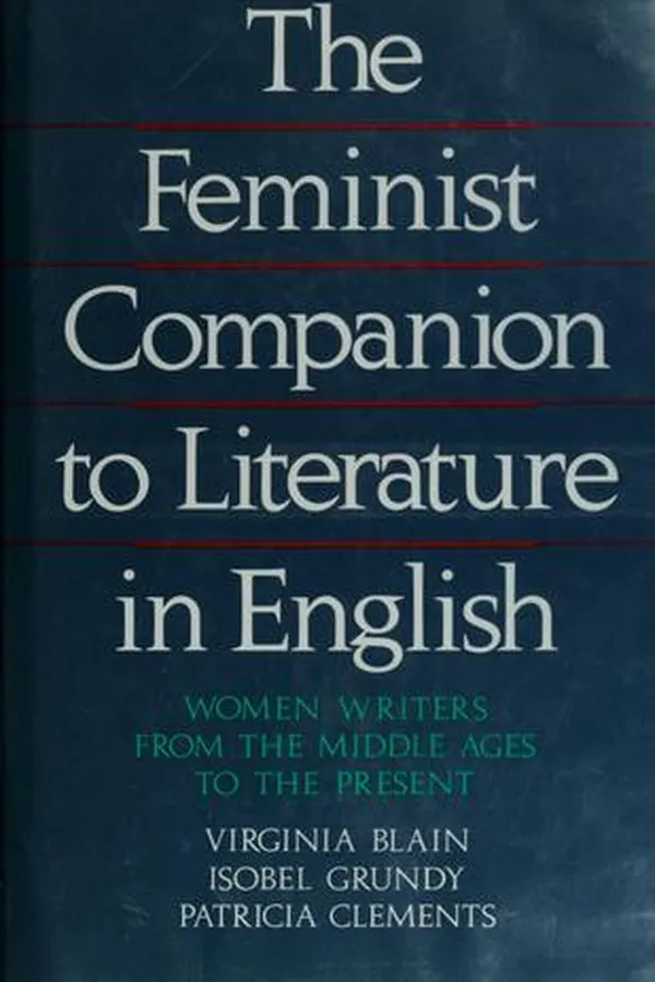 Capa de The Feminist companion to literature in English