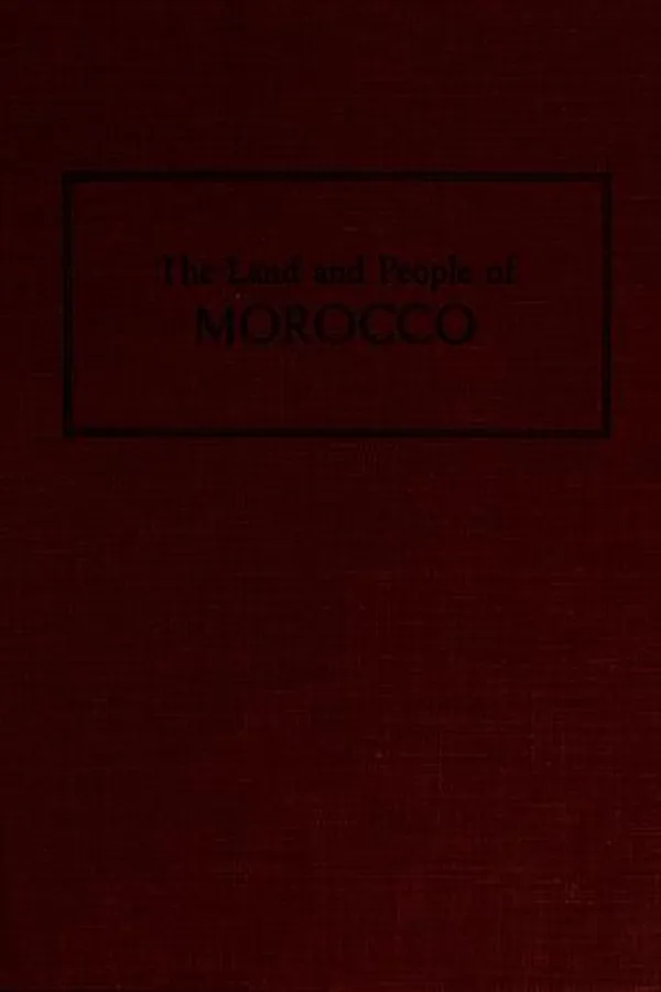 Capa de The land and people of Morocco