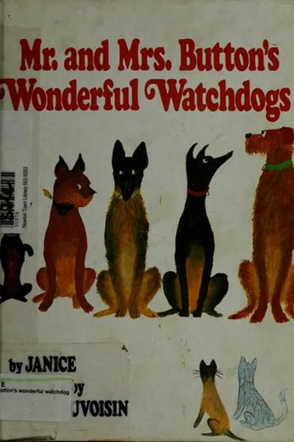 Capa de Mr. and Mrs. Button's wonderful watchdogs