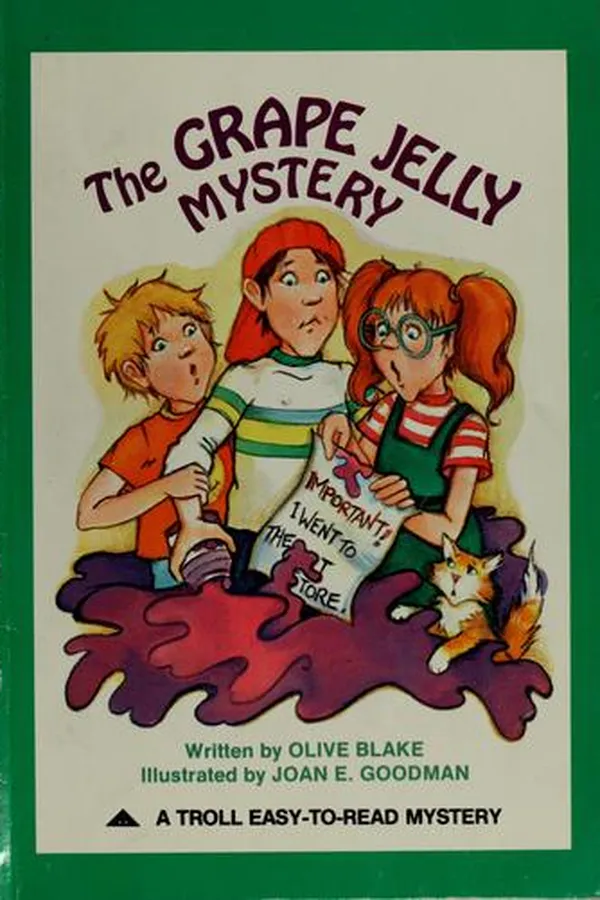 Capa de The grape jelly mystery