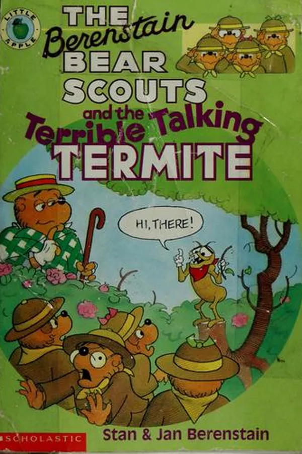 Capa de The Berenstain Bear Scouts and the Terrible Talking Termite (The Berenstain Bear Scouts)