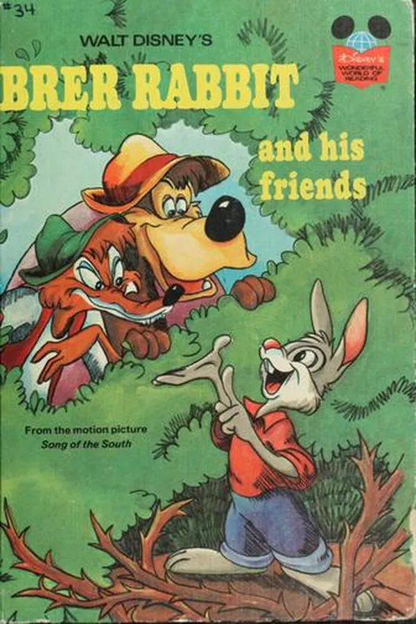 Capa de Walt Disney's Brer Rabbit and his friends