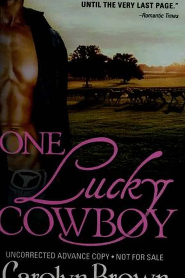 Capa de One lucky cowboy