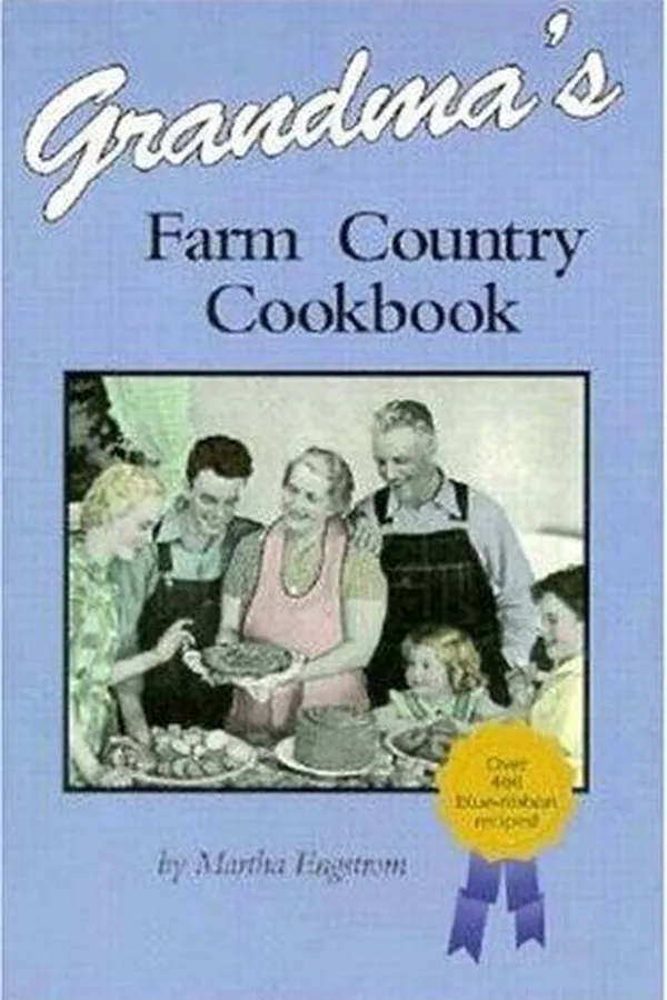 Capa de Grandma's farm country cookbook