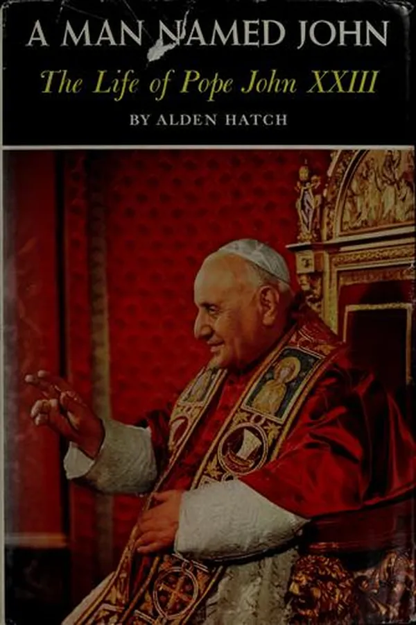 Capa de A man named John