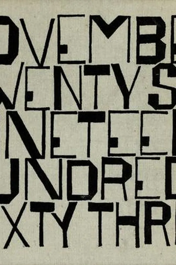Capa de November twenty six nineteen hundred sixty three; [a tribute to President Kennedy]