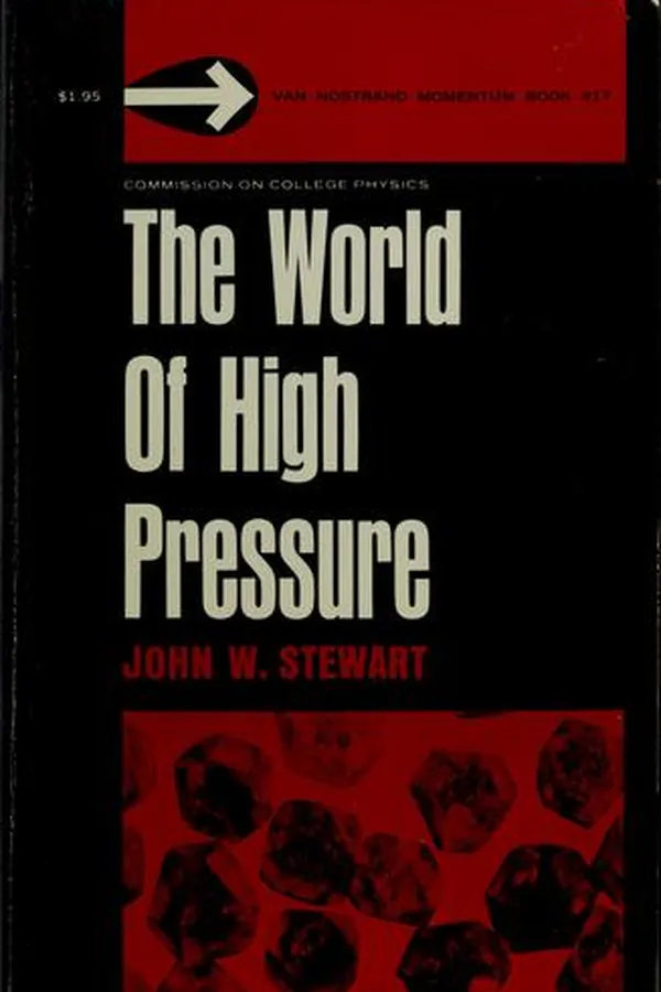 Capa de The world of high pressure