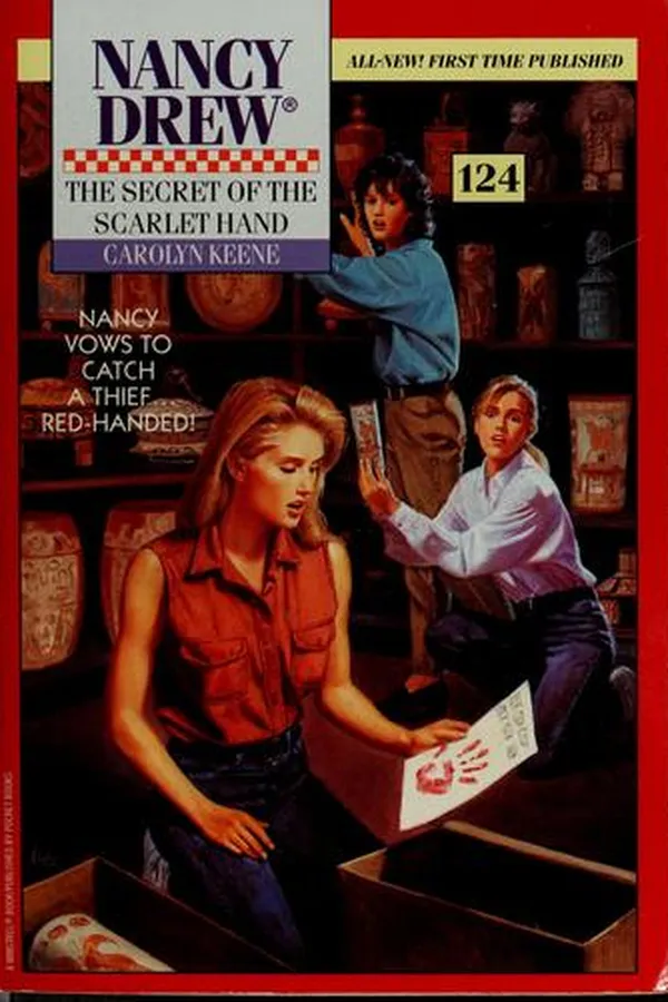 Capa de The secret of the scarlet hand