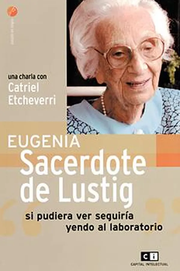 Capa de Eugenia Sacerdote de Lustig