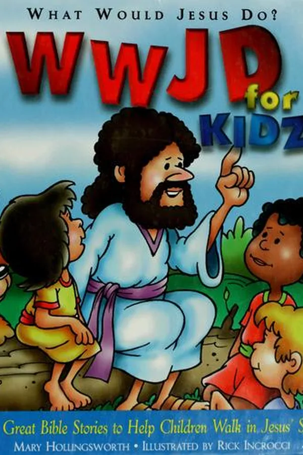 Capa de WWJD for kidz