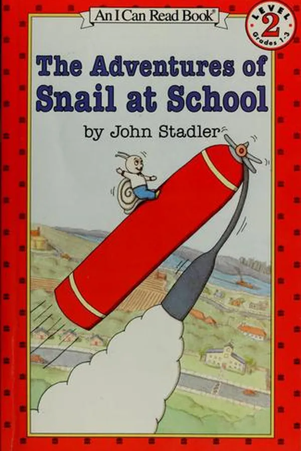 Capa de The adventures of Snail at school