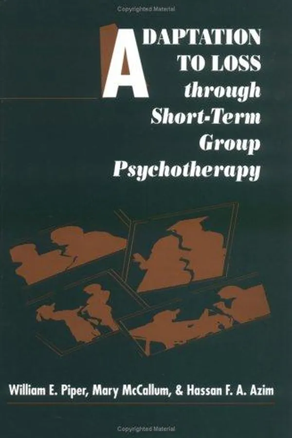 Capa de Adaptation to loss through short-term group psychotherapy