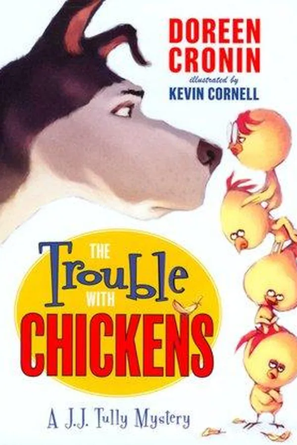 Capa de The trouble with chickens